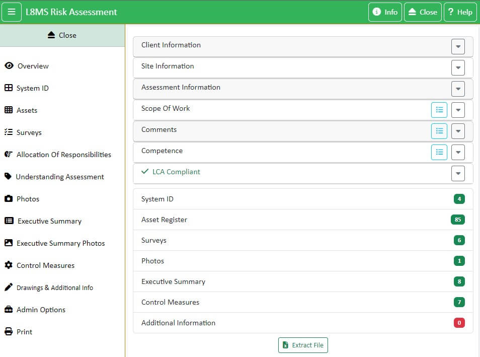 legionella risk assessment software